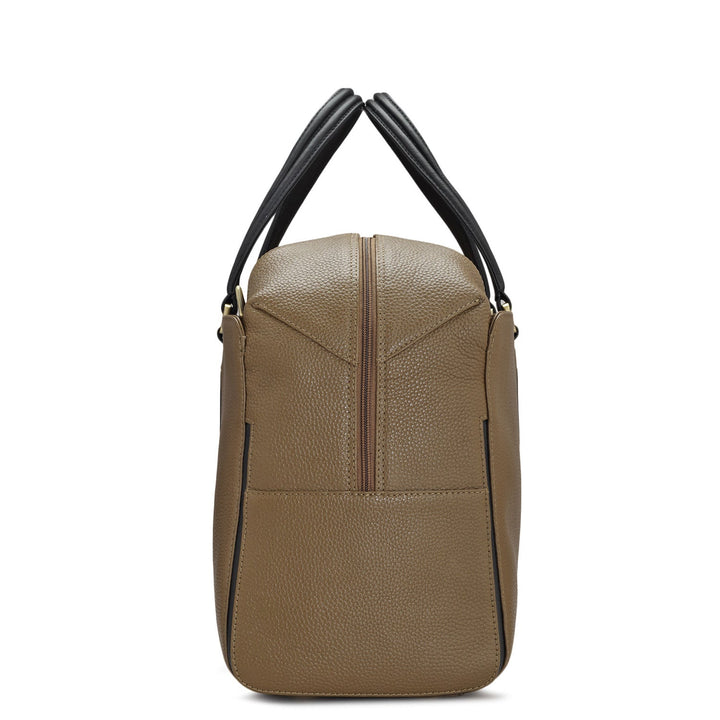 Wax Leather Luggage - Moss