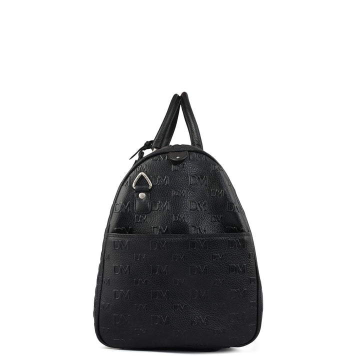 Monogram Wax Leather Luggage - Black