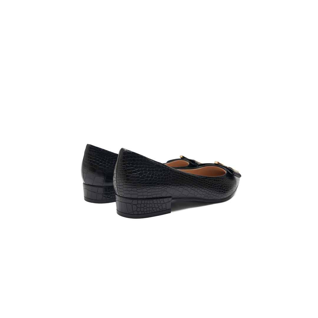 Black Ballerina Flats