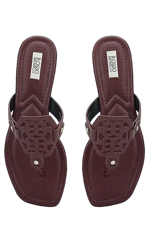 Burgundy Logo Sliders