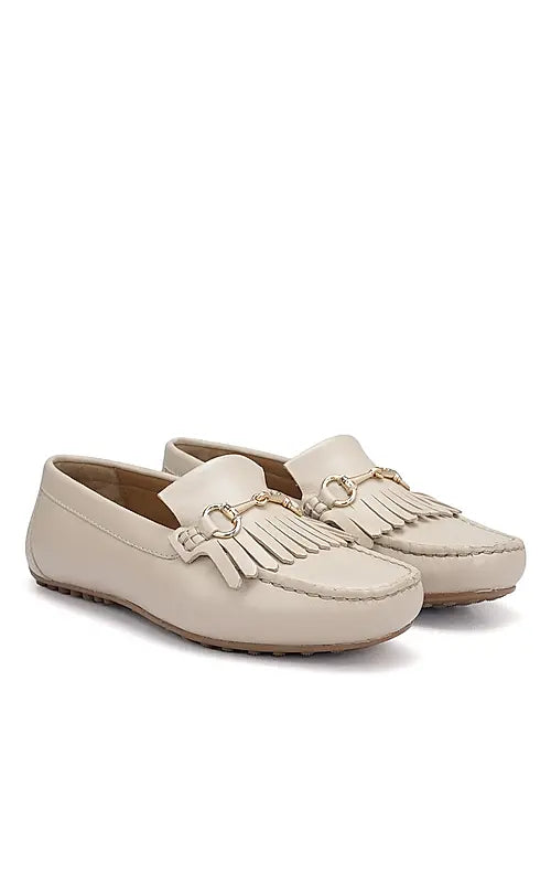Pink Moccasins With Buckle