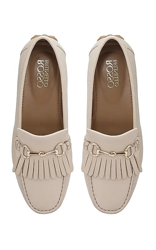 Pink Moccasins With Buckle