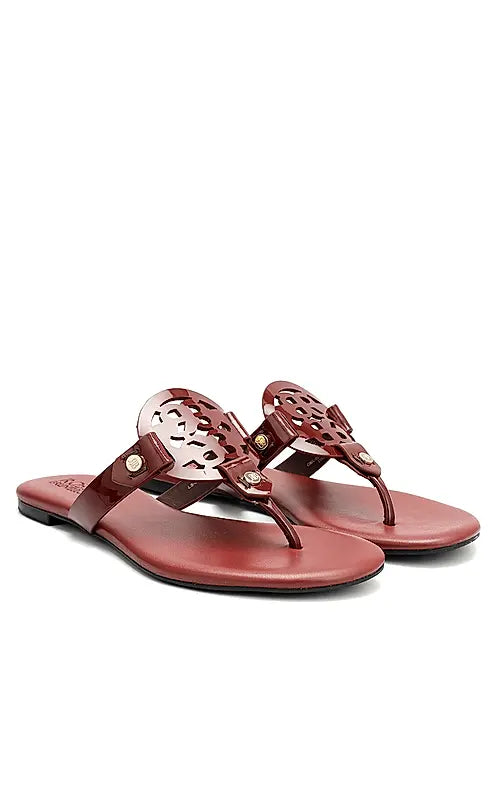 Burgundy Logo Sliders