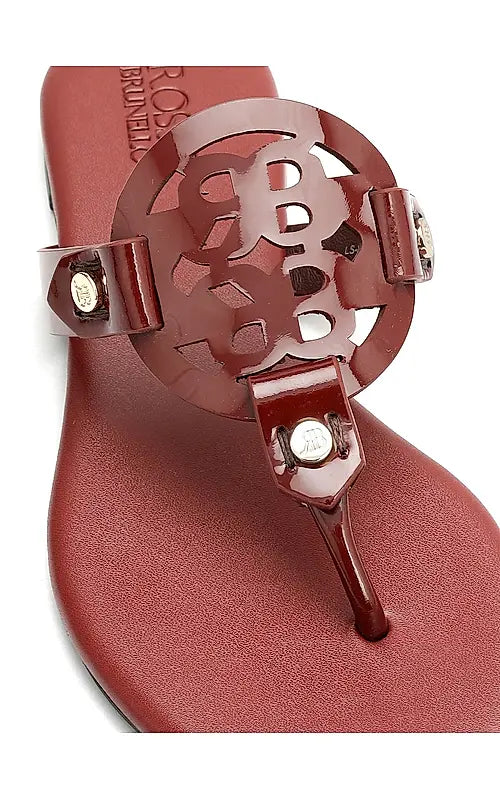 Burgundy Logo Sliders
