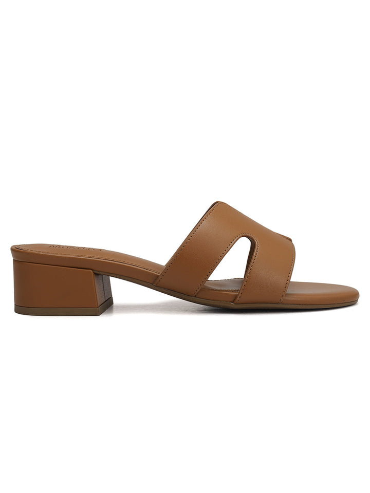 Tan Curve Heels