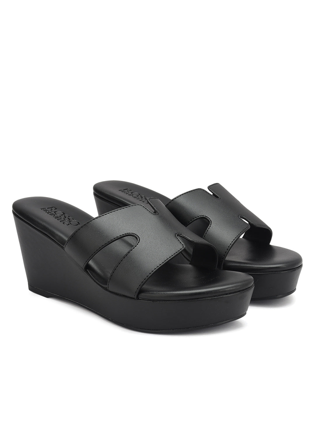 Black Curve Wedges