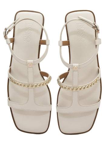 White T-Bar Chain Link Flats