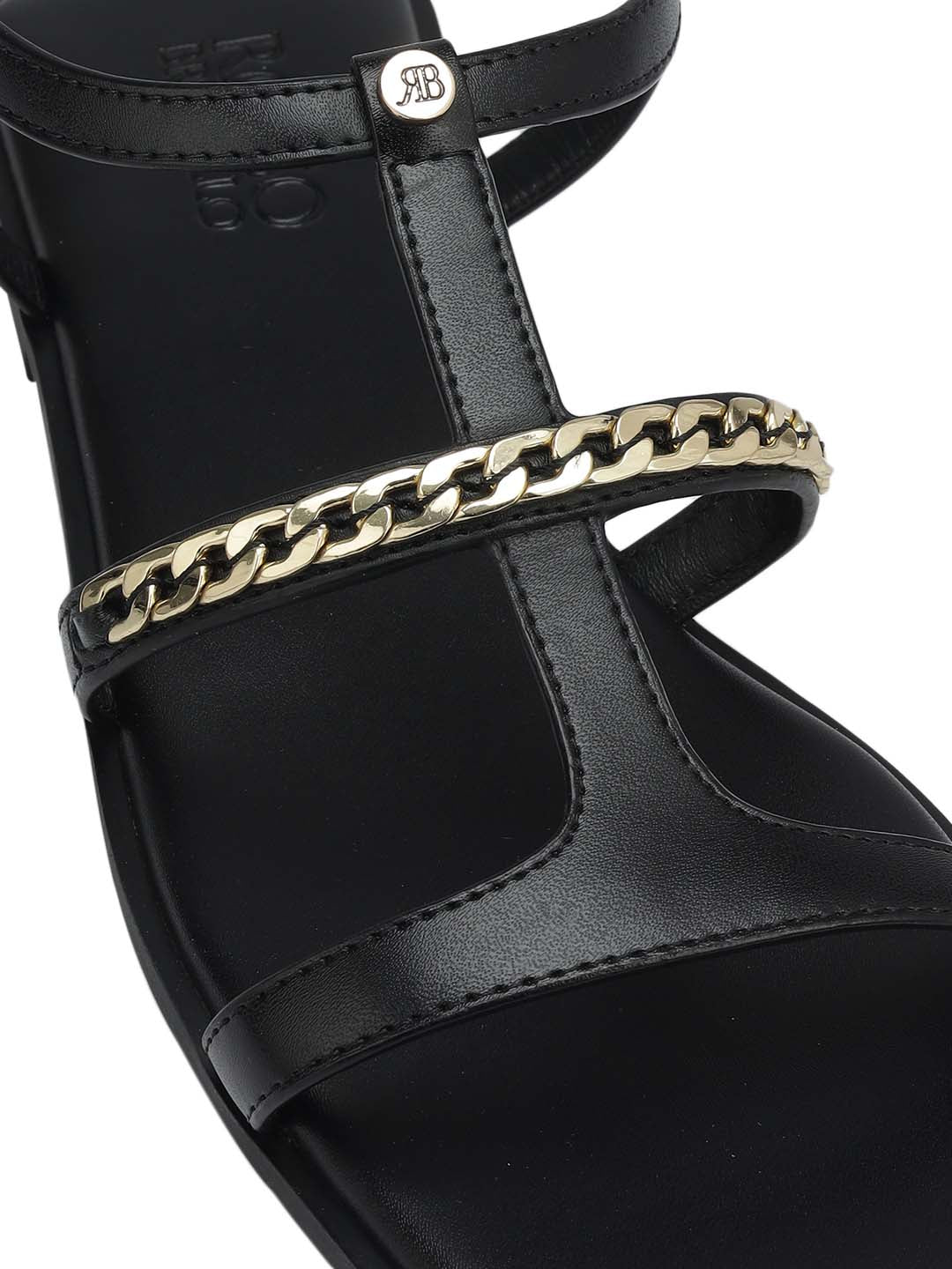 Black T-Bar Chain Link Flats