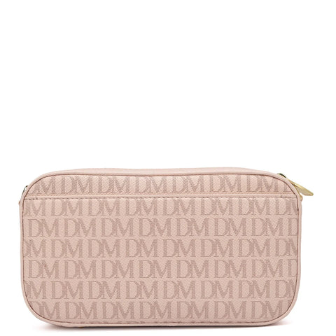 Small Monogram Leather Sling - Pink