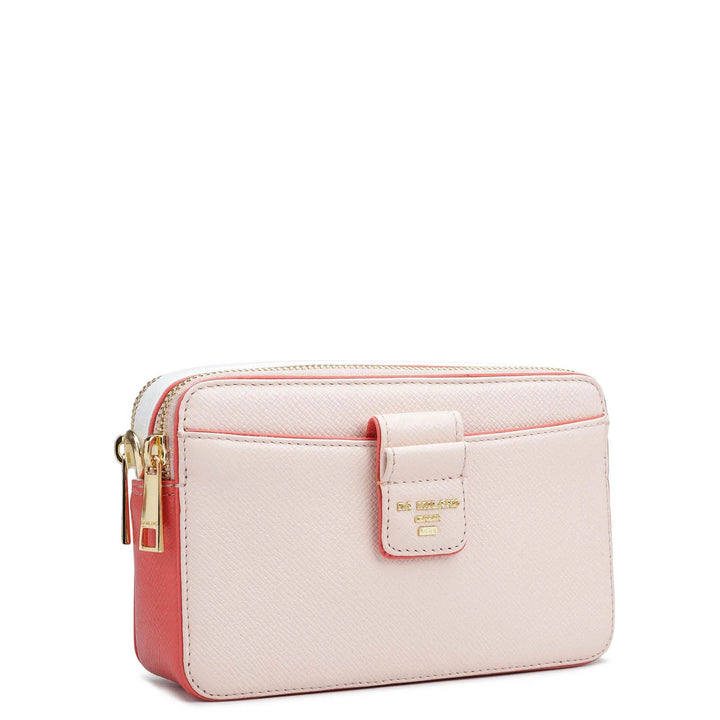 Small Franzy Leather Sling Bag - Blush