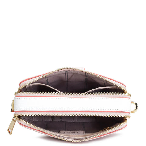 Small Franzy Leather Sling Bag - Blush