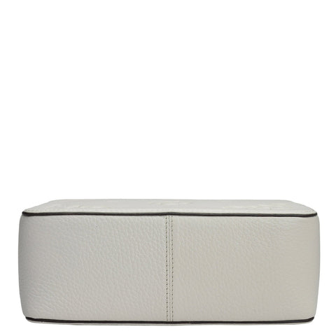 Small Wax Leather Sling - Butter