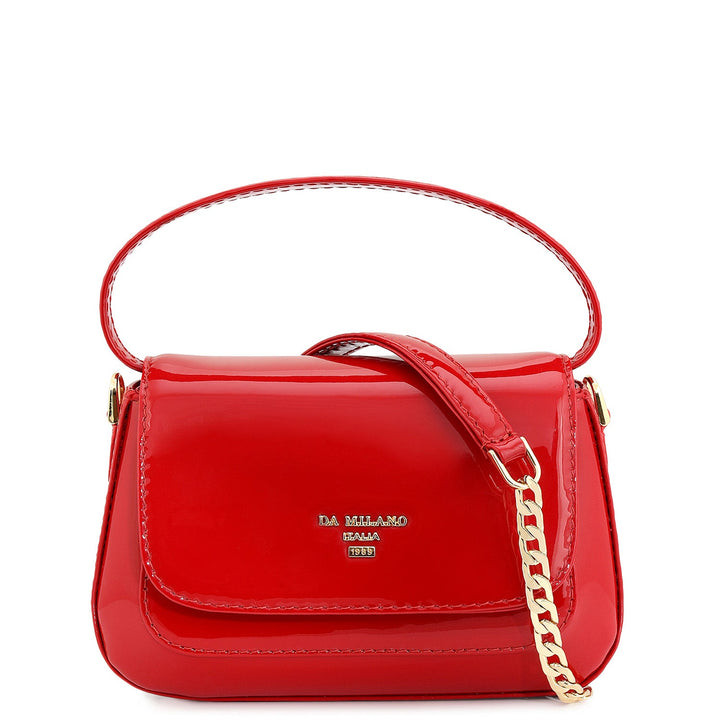 Small Patent Leather Sling - Red