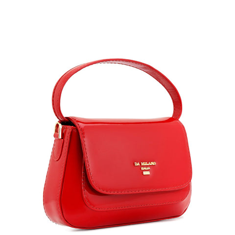 Small Patent Leather Sling - Red