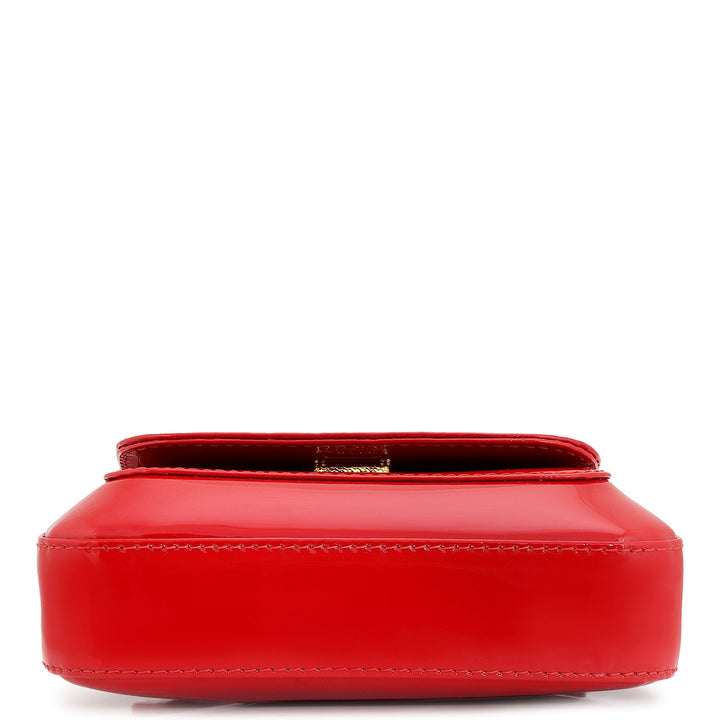 Small Patent Leather Sling - Red