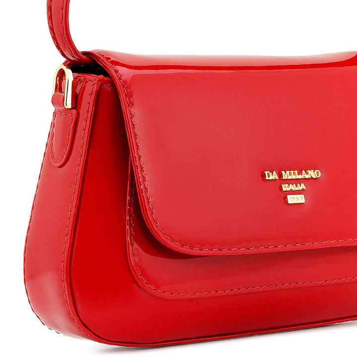 Small Patent Leather Sling - Red
