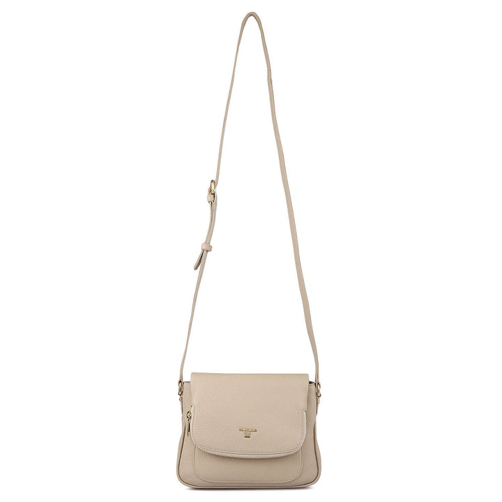 Small Wax Leather Sling - Dove