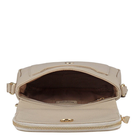 Small Wax Leather Sling - Dove