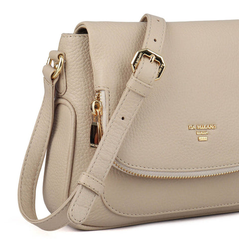 Small Wax Leather Sling - Dove