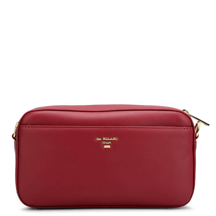 Mini Plain Leather Sling - Plumberry