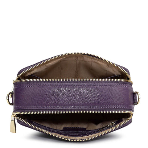 Mini Mosaic Franzy Leather Sling - Grapevine & Frost