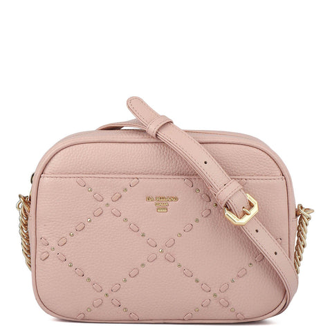 Serena Wax Leather Sling - Feather