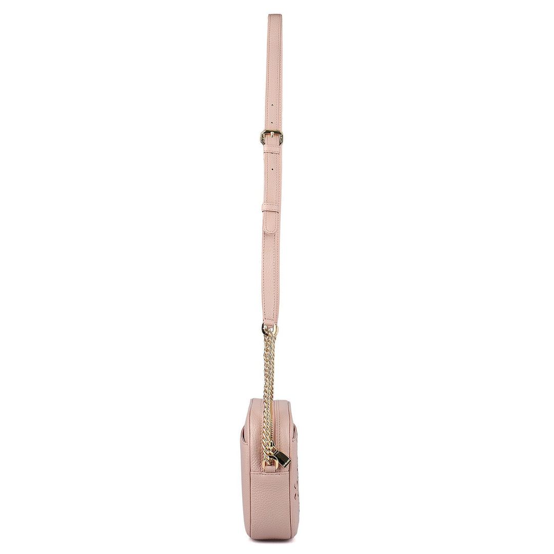 Serena Wax Leather Sling - Feather