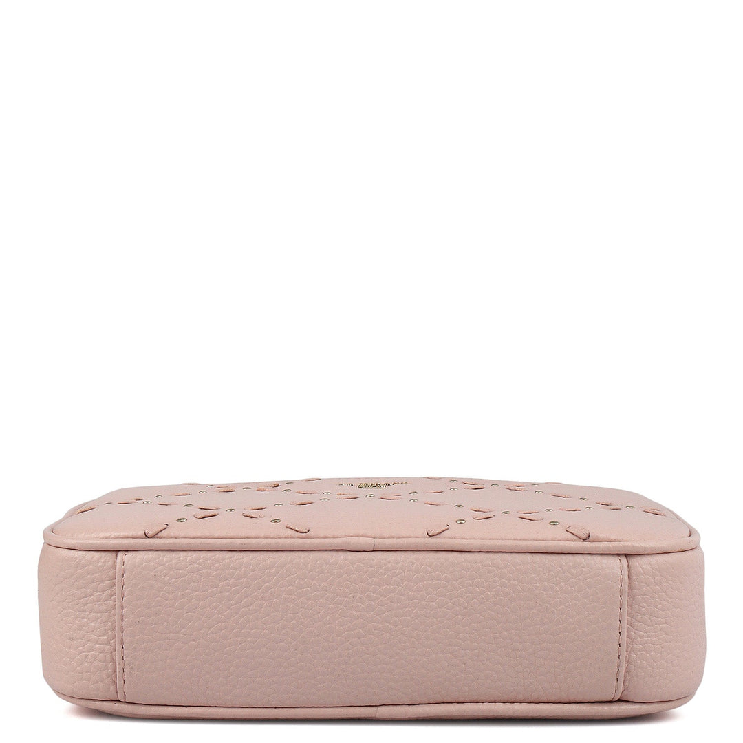 Serena Wax Leather Sling - Feather