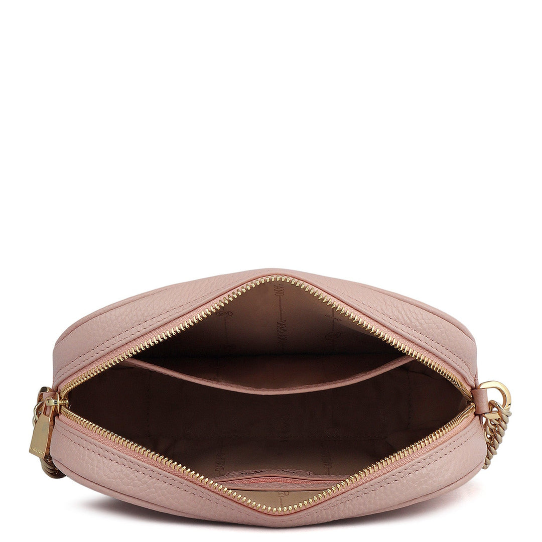 Serena Wax Leather Sling - Feather