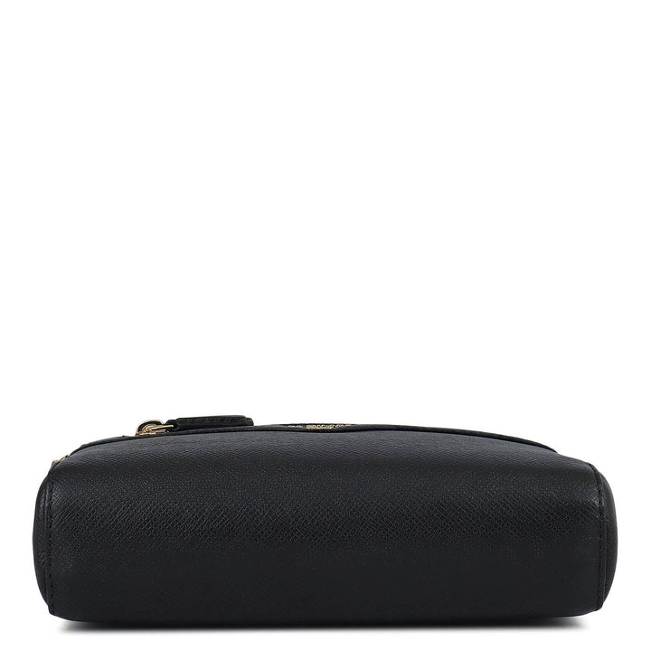 Small Franzy Leather Sling - Black