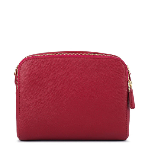 Small Franzy Leather Sling - Plumberry