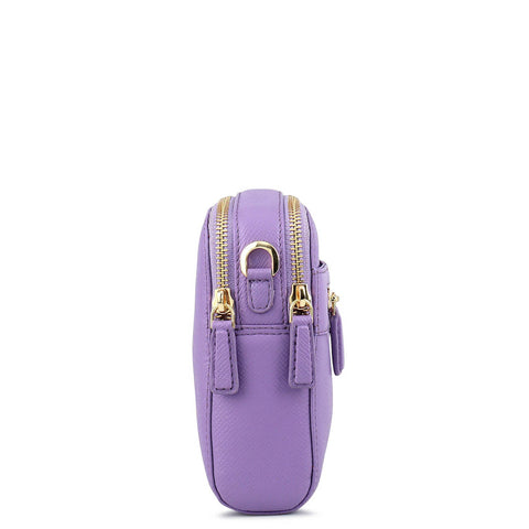 Small Franzy Leather Sling - Purple Haze