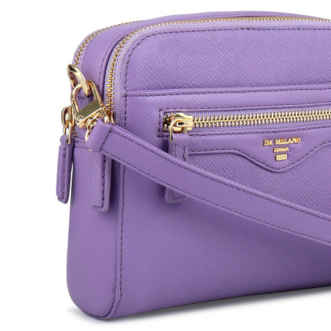 Small Franzy Leather Sling - Purple Haze