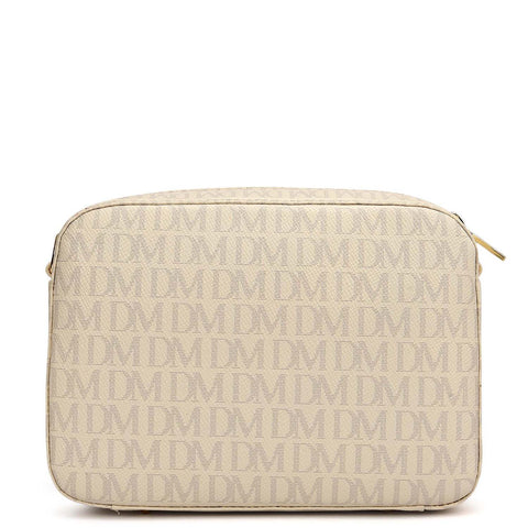 Small Monogram Franzy Leather Sling - Marshmallow