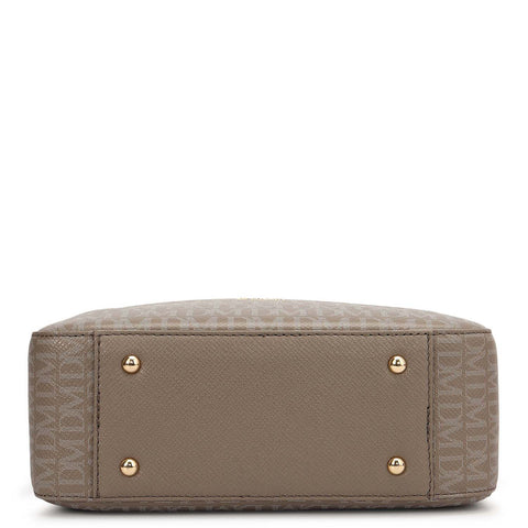 Small Monogram Franzy Leather Sling - Smoke Grey