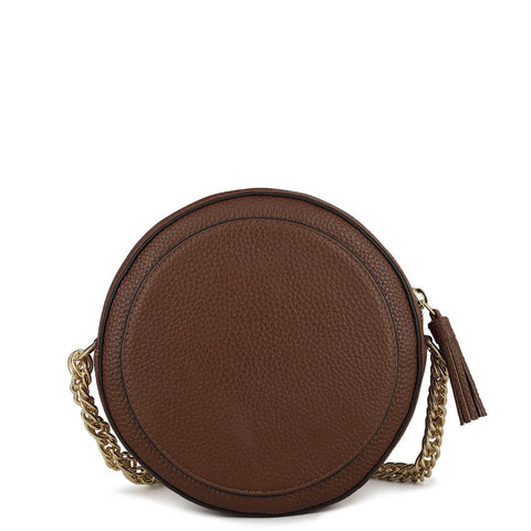 Small Wax Leather Sling - Espresso