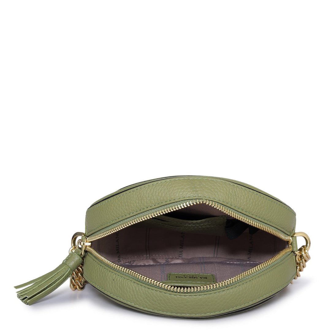 Small Wax Leather Sling - Fern