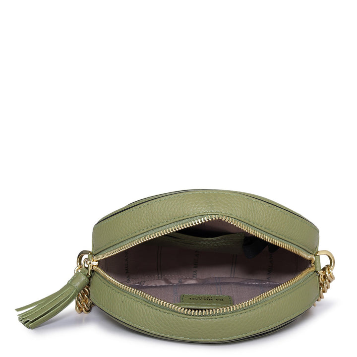 Small Wax Leather Sling - Fern