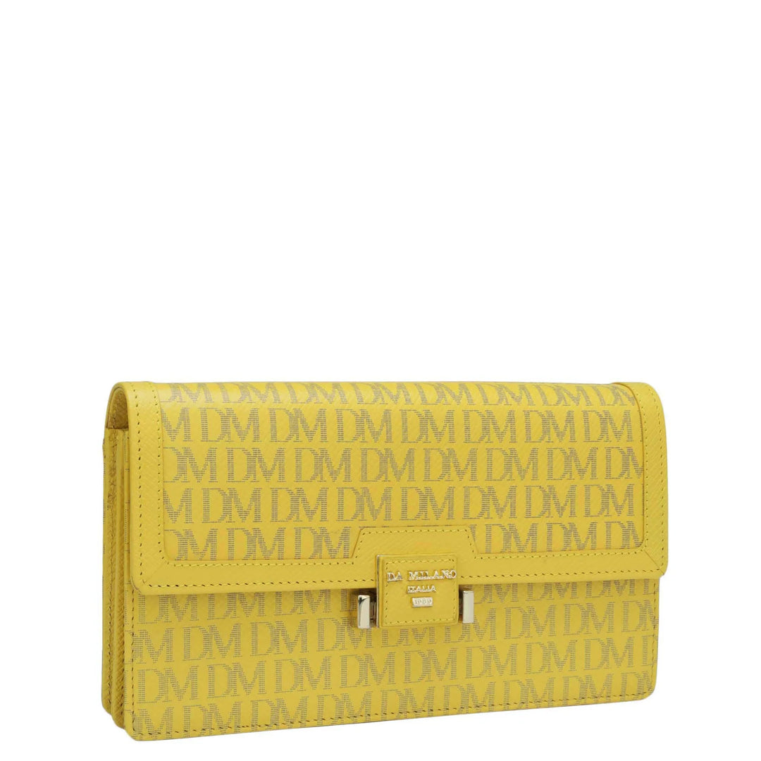 Monogram Leather Ladies Wallet - Minion