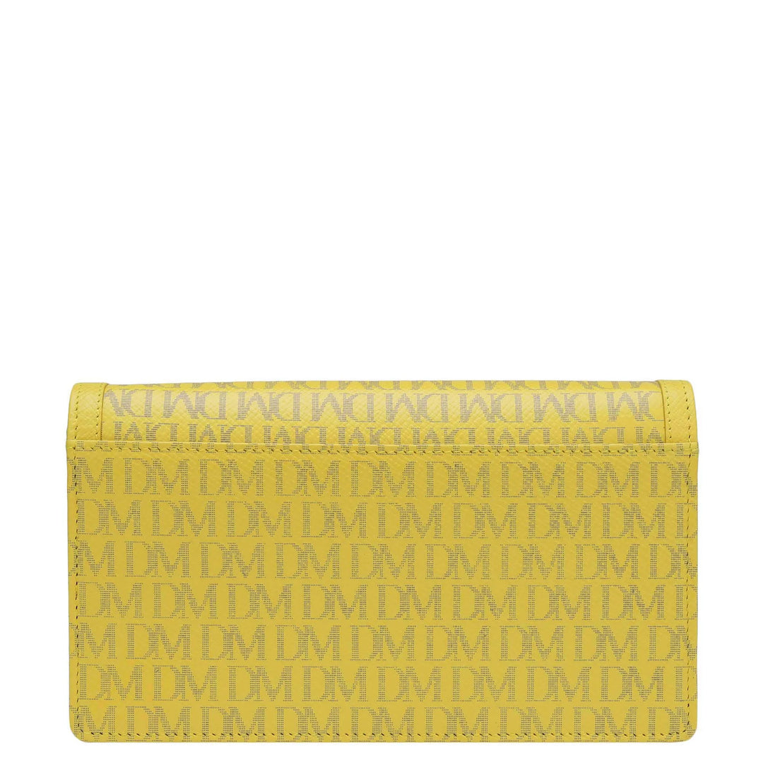 Monogram Leather Ladies Wallet - Minion