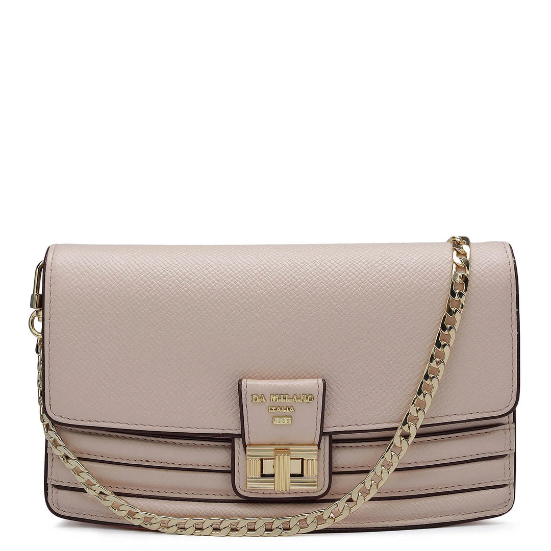 Franzy Leather Ladies Wallet - Blush