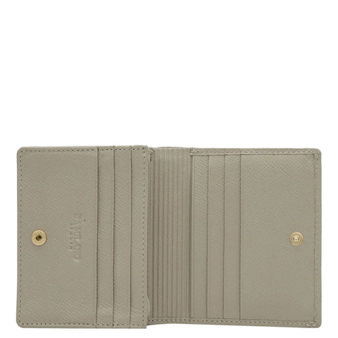 Croco Leather Ladies Sling Wallet - Gold