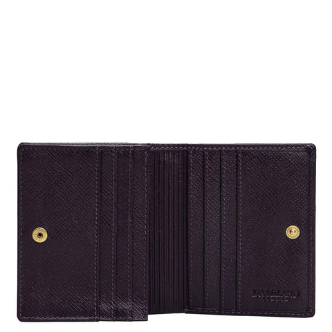 Franzy Leather Ladies Sling Wallet - Grapevine