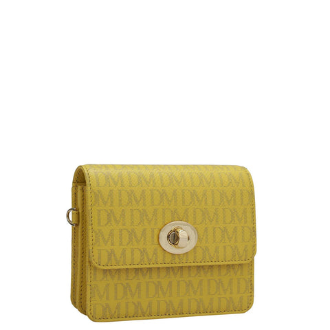 Monogram Leather Ladies Sling Wallet - Minion