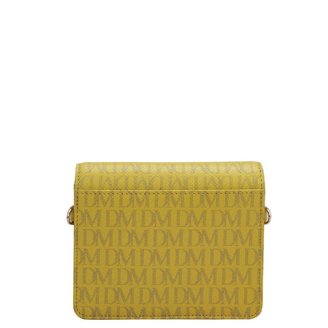 Monogram Leather Ladies Sling Wallet - Minion