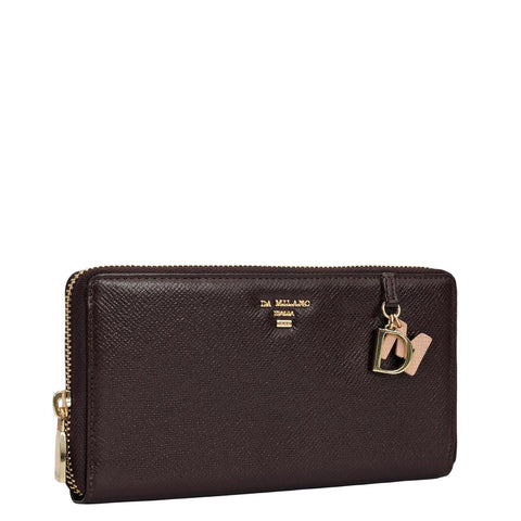 Franzy Leather Ladies Wallet - Chocolate