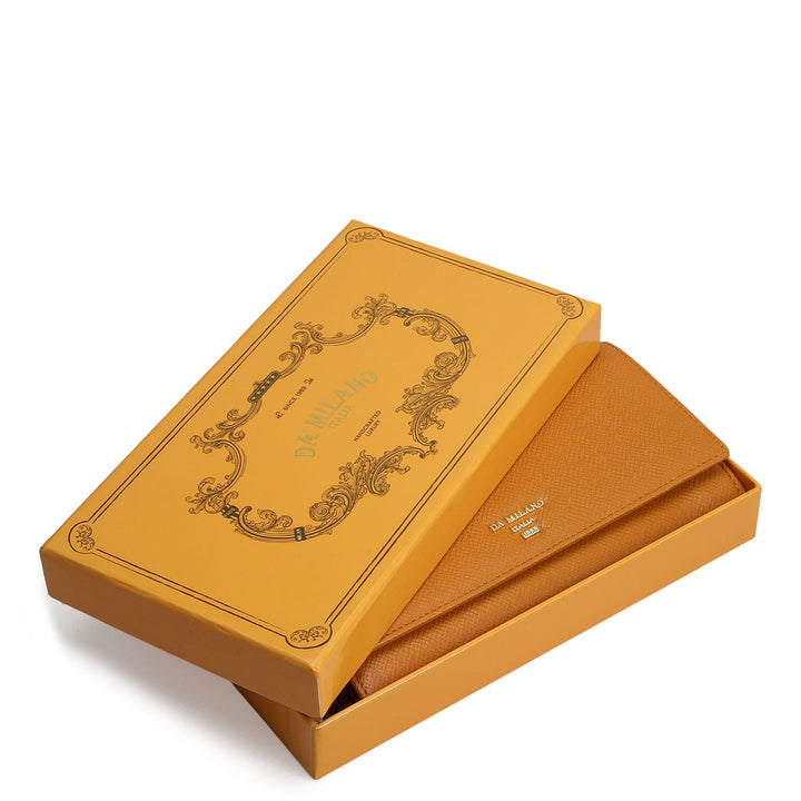 Franzy Leather Ladies Wallet - Flame