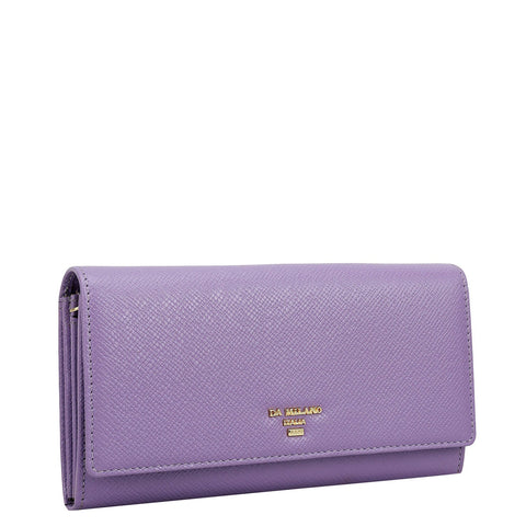 Franzy Leather Ladies Wallet - Purple Haze