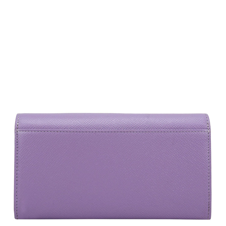Franzy Leather Ladies Wallet - Purple Haze