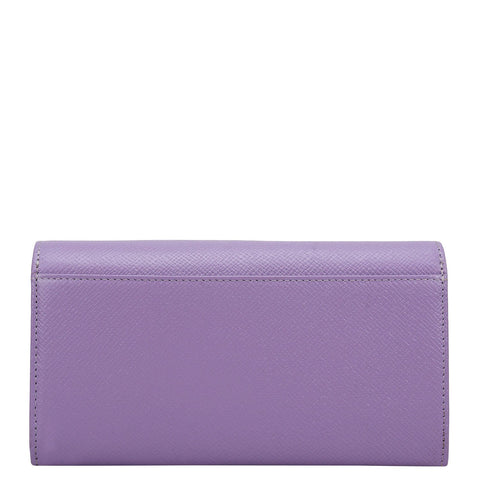 Franzy Leather Ladies Wallet - Purple Haze